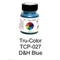 Tru-Color Paint Tru-Color Paint TCP027 1 oz D & H Delaware & Hudson Blue Paint Bottle TCP027